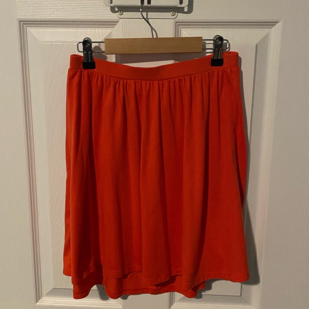 Old Navy Coral Skater Skirt